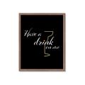 Picture of Have a Drink _GroupedProduct_Rectangle_Portrait_Framed_Matted_