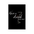 Picture of Have a Drink _GroupedProduct_Rectangle_Portrait_Framed_Matted_