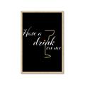 Picture of Have a Drink _GroupedProduct_Rectangle_Portrait_Framed_Matted_