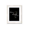 Picture of Have a Drink _GroupedProduct_Rectangle_Portrait_Framed_Matted_