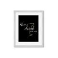 Picture of Have a Drink _GroupedProduct_Rectangle_Portrait_Framed_Matted_