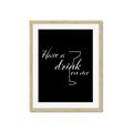 Picture of Have a Drink _GroupedProduct_Rectangle_Portrait_Framed_Matted_