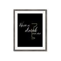 Picture of Have a Drink _GroupedProduct_Rectangle_Portrait_Framed_Matted_