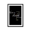 Picture of Have a Drink _GroupedProduct_Rectangle_Portrait_Framed_Matted_