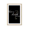 Picture of Have a Drink _GroupedProduct_Rectangle_Portrait_Framed_Matted_