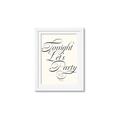 Picture of Tonight Let's Party _GroupedProduct_Rectangle_Portrait_Framed_Matted_