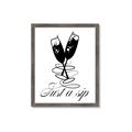 Picture of Just a Sip _GroupedProduct_Rectangle_Portrait_Framed_Matted_