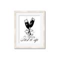 Picture of Just a Sip _GroupedProduct_Rectangle_Portrait_Framed_Matted_