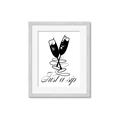 Picture of Just a Sip _GroupedProduct_Rectangle_Portrait_Framed_Matted_