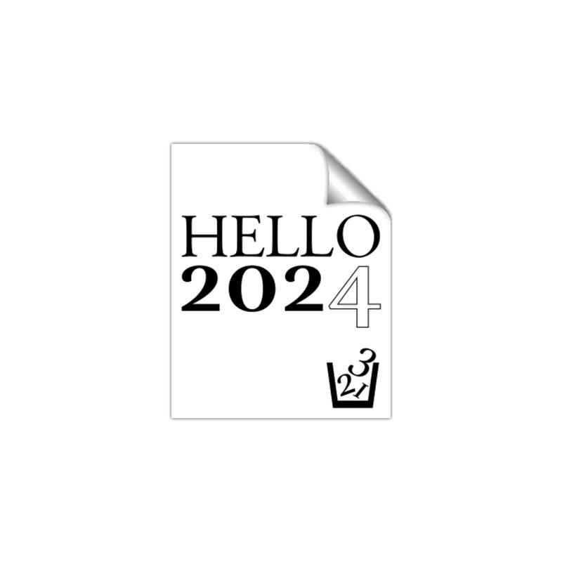 Picture of Hello 2024 _GroupedProduct_Rectangle_Portrait_Unframed_Print_Only_