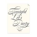 Picture of Tonight Let's Party _GroupedProduct_Rectangle_Portrait_Unframed_Print_Only_