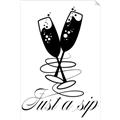 Picture of Just a Sip _GroupedProduct_Rectangle_Portrait_Unframed_Print_Only_