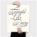 Picture of Tonight Let's Party _GroupedProduct_Rectangle_Portrait_Canvas_