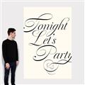 Picture of Tonight Let's Party _GroupedProduct_Rectangle_Portrait_Canvas_