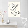 Picture of Tonight Let's Party _GroupedProduct_Rectangle_Portrait_Canvas_