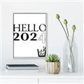 Picture of Hello 2024 _GroupedProduct_Rectangle_Portrait_Canvas_Framed_
