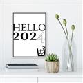 Picture of Hello 2024 _GroupedProduct_Rectangle_Portrait_Canvas_Framed_
