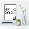 Picture of Hello 2024 _GroupedProduct_Rectangle_Portrait_Canvas_Framed_