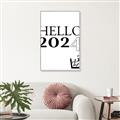 Picture of Hello 2024 _GroupedProduct_Rectangle_Portrait_Canvas_Framed_