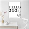 Picture of Hello 2024 _GroupedProduct_Rectangle_Portrait_Canvas_Framed_