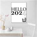 Picture of Hello 2024 _GroupedProduct_Rectangle_Portrait_Canvas_Framed_