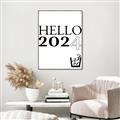 Picture of Hello 2024 _GroupedProduct_Rectangle_Portrait_Canvas_Framed_