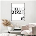 Picture of Hello 2024 _GroupedProduct_Rectangle_Portrait_Canvas_Framed_