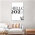 Picture of Hello 2024 _GroupedProduct_Rectangle_Portrait_Canvas_Framed_