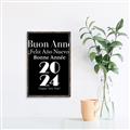 Picture of Buon Anno 2024 _GroupedProduct_Rectangle_Portrait_Canvas_Framed_