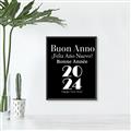 Picture of Buon Anno 2024 _GroupedProduct_Rectangle_Portrait_Canvas_Framed_