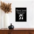 Picture of Buon Anno 2024 _GroupedProduct_Rectangle_Portrait_Canvas_Framed_