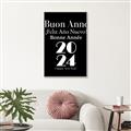 Picture of Buon Anno 2024 _GroupedProduct_Rectangle_Portrait_Canvas_Framed_