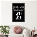 Picture of Buon Anno 2024 _GroupedProduct_Rectangle_Portrait_Canvas_Framed_