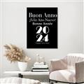 Picture of Buon Anno 2024 _GroupedProduct_Rectangle_Portrait_Canvas_Framed_