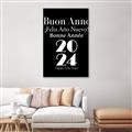 Picture of Buon Anno 2024 _GroupedProduct_Rectangle_Portrait_Canvas_Framed_