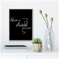 Picture of Have a Drink _GroupedProduct_Rectangle_Portrait_Canvas_Framed_