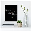 Picture of Have a Drink _GroupedProduct_Rectangle_Portrait_Canvas_Framed_