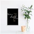 Picture of Have a Drink _GroupedProduct_Rectangle_Portrait_Canvas_Framed_