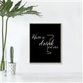 Picture of Have a Drink _GroupedProduct_Rectangle_Portrait_Canvas_Framed_