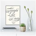 Picture of Tonight Let's Party _GroupedProduct_Rectangle_Portrait_Canvas_Framed_