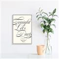 Picture of Tonight Let's Party _GroupedProduct_Rectangle_Portrait_Canvas_Framed_