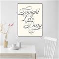 Picture of Tonight Let's Party _GroupedProduct_Rectangle_Portrait_Canvas_Framed_