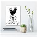 Picture of Just a Sip _GroupedProduct_Rectangle_Portrait_Canvas_Framed_