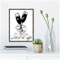 Picture of Just a Sip _GroupedProduct_Rectangle_Portrait_Canvas_Framed_