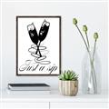 Picture of Just a Sip _GroupedProduct_Rectangle_Portrait_Canvas_Framed_