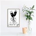 Picture of Just a Sip _GroupedProduct_Rectangle_Portrait_Canvas_Framed_