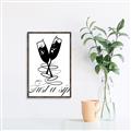 Picture of Just a Sip _GroupedProduct_Rectangle_Portrait_Canvas_Framed_