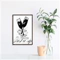 Picture of Just a Sip _GroupedProduct_Rectangle_Portrait_Canvas_Framed_