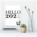 Picture of Hello 2024 _GroupedProduct_Rectangle_Portrait_Unframed_Print_Only_