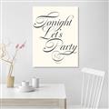 Picture of Tonight Let's Party _GroupedProduct_Rectangle_Portrait_Unframed_Print_Only_